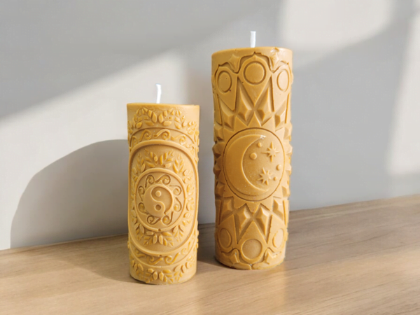Velas Yin e Yang & Sol e Lua